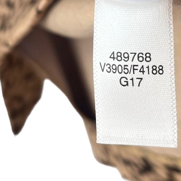 Lands End Womens Petites Scuba Knit Leopard Print Sheath Dress Size 2 P 2P - Picture 7 of 7